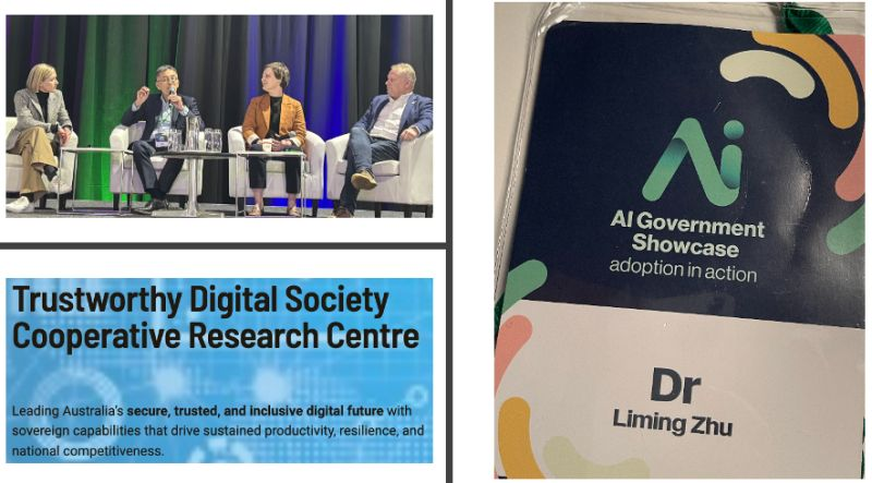 Panel at DTA Government AI Showcase