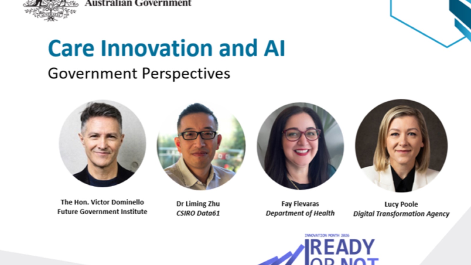 AI in Government Panel: From Capability to Scalable Governance