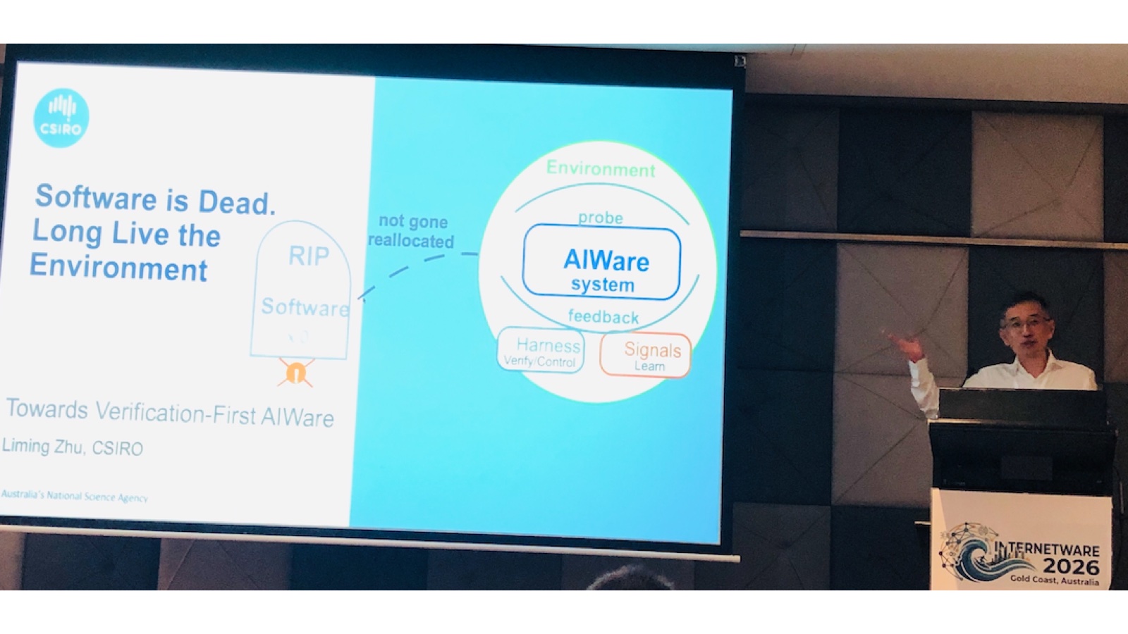Internetware Keynote: Software is Dead. Long Live the Environment