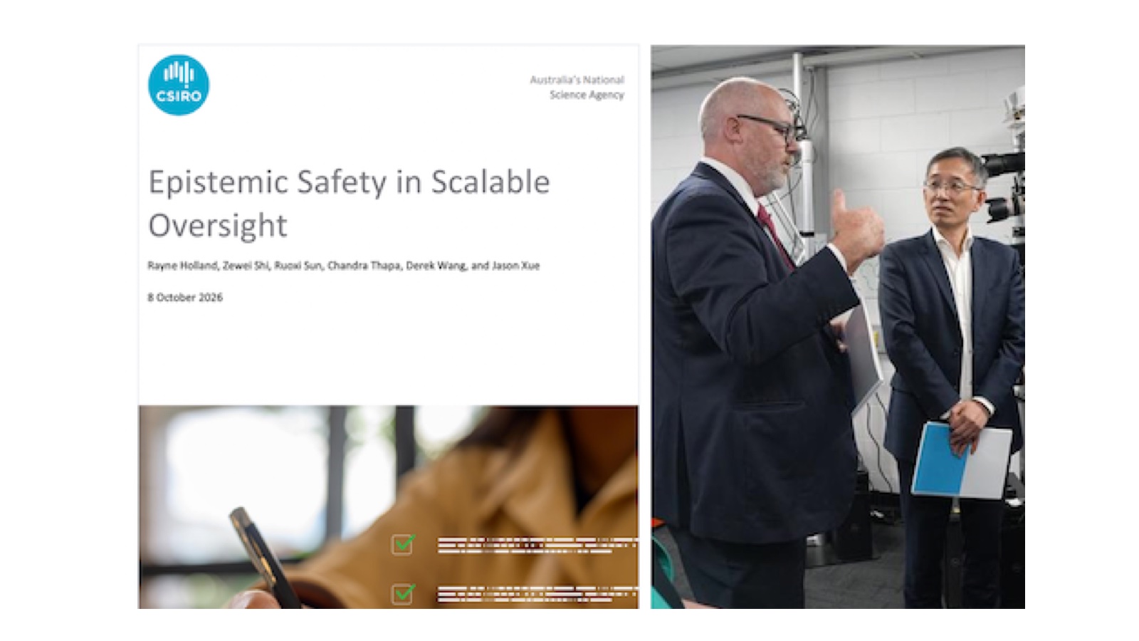 Epistemic safety in scalable oversight